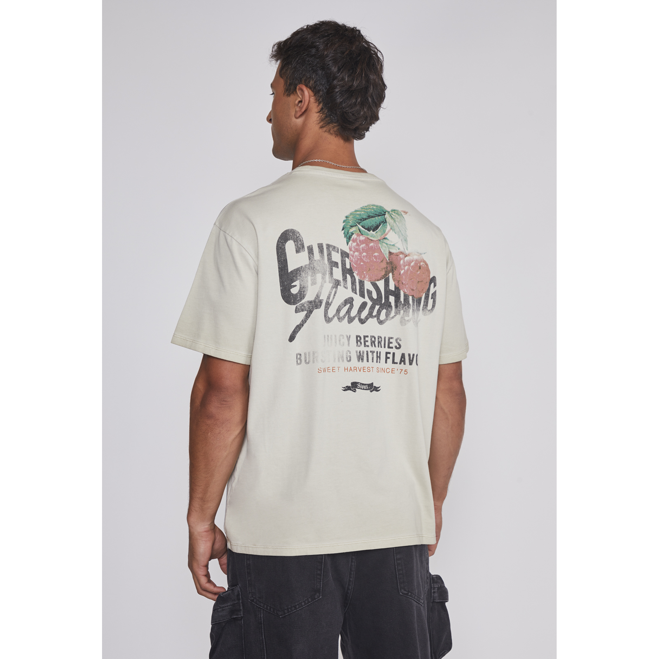 Polera Hombre Berries Beige Sioux 2