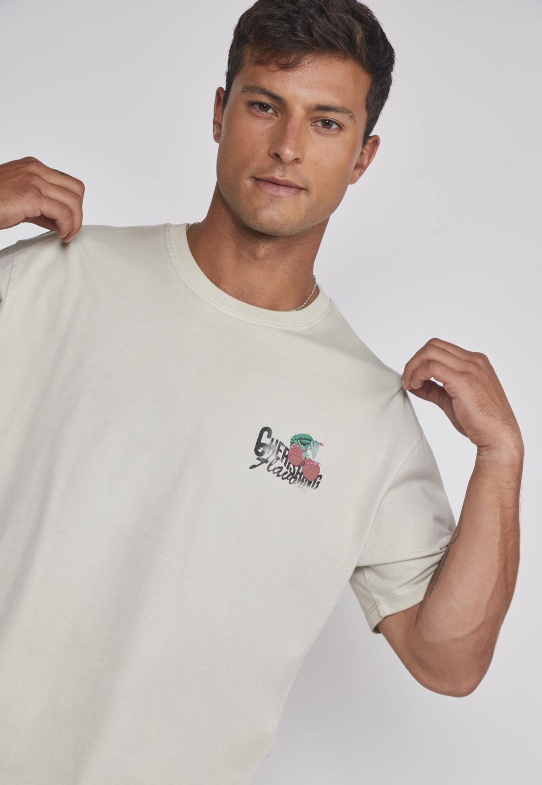 Polera Hombre Berries Beige Sioux 4