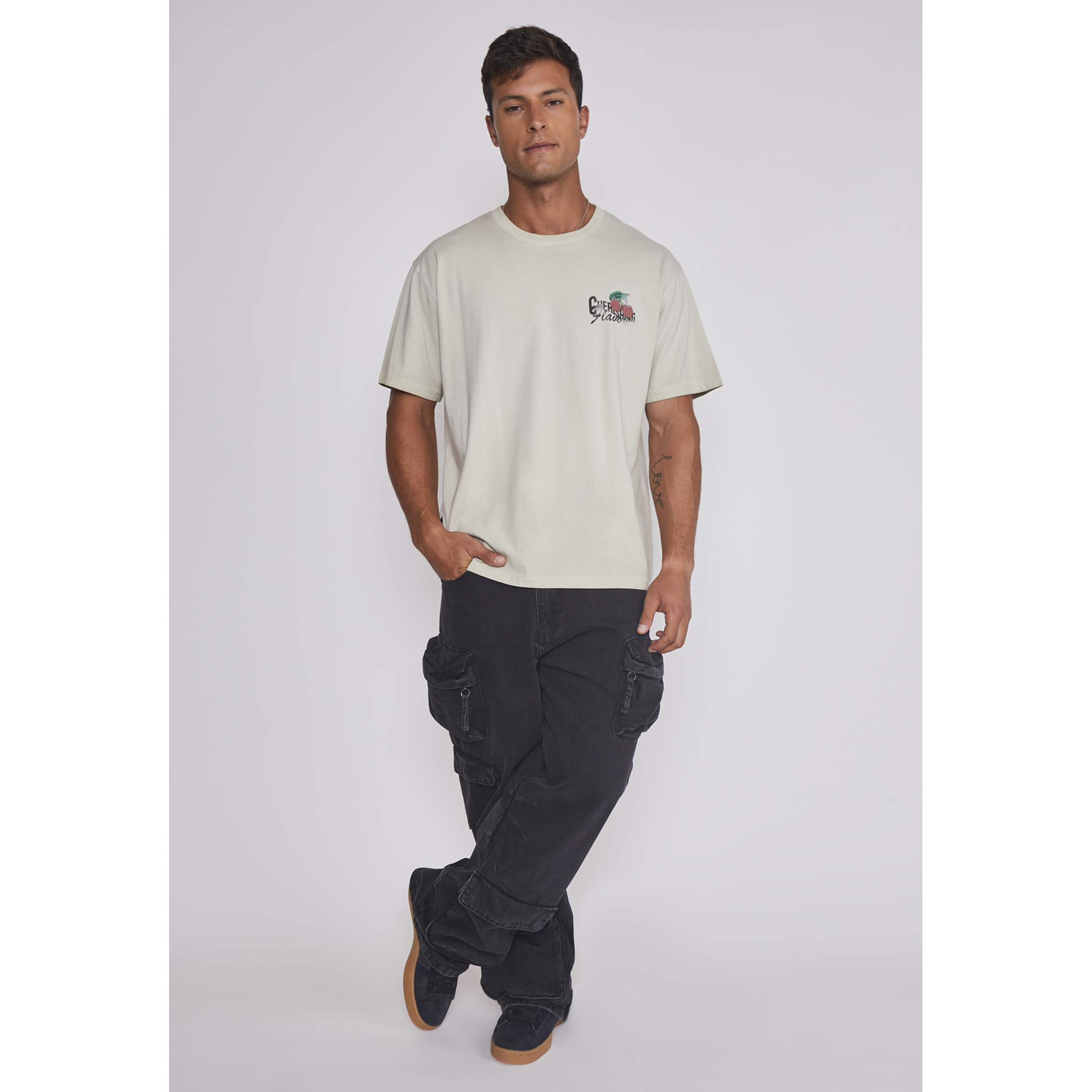 Polera Hombre Berries Beige Sioux 3