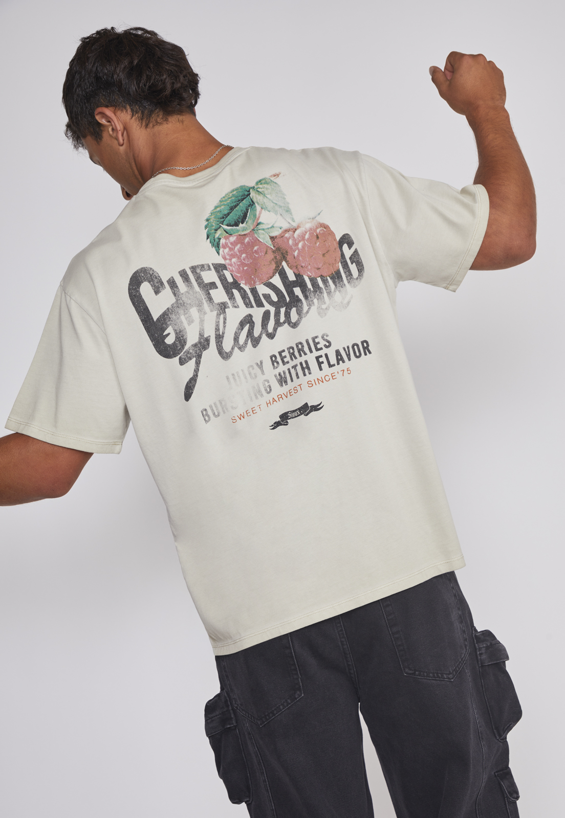 Polera Hombre Berries Beige Sioux 5