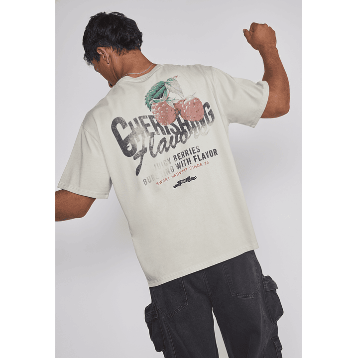 Polera Hombre Berries Beige Sioux 5