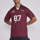 Polera Hombre Fútbol Retro Burdeo Sioux - Miniatura 1