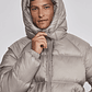 Parka Hombre Puffa Pluma Beige Sioux - Miniatura 4