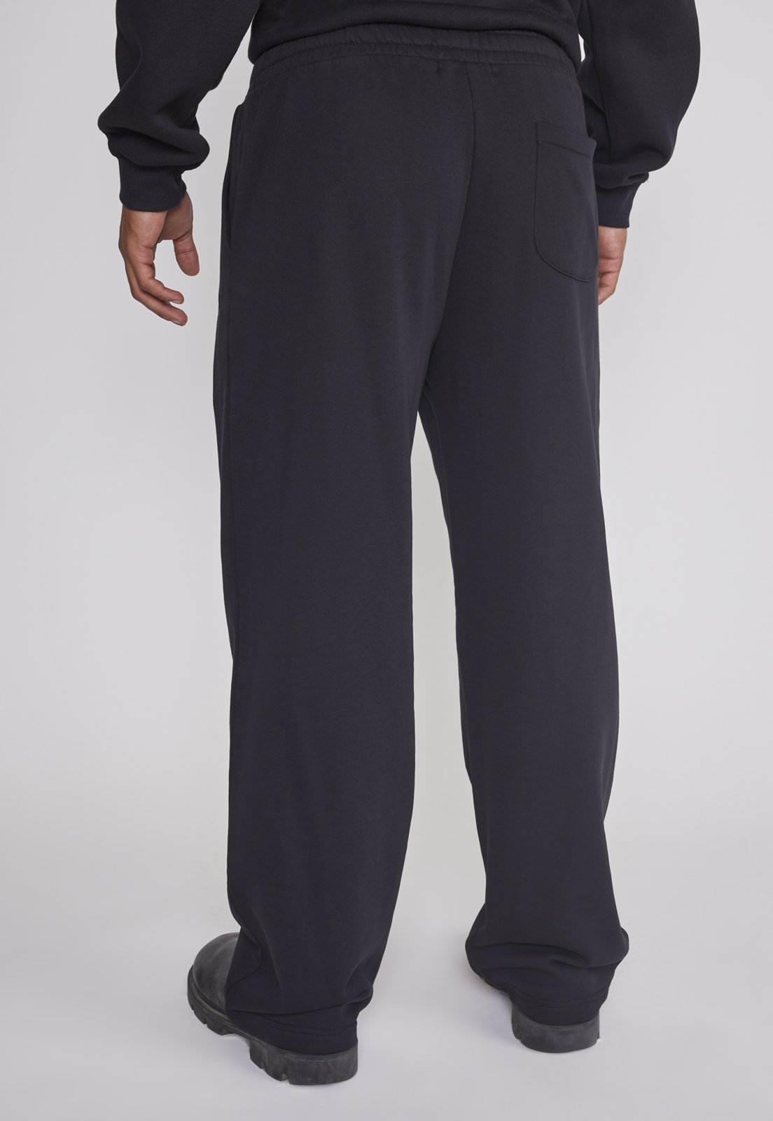 Pantalón Buzo Hombre Wide Leg Negro Sioux 2