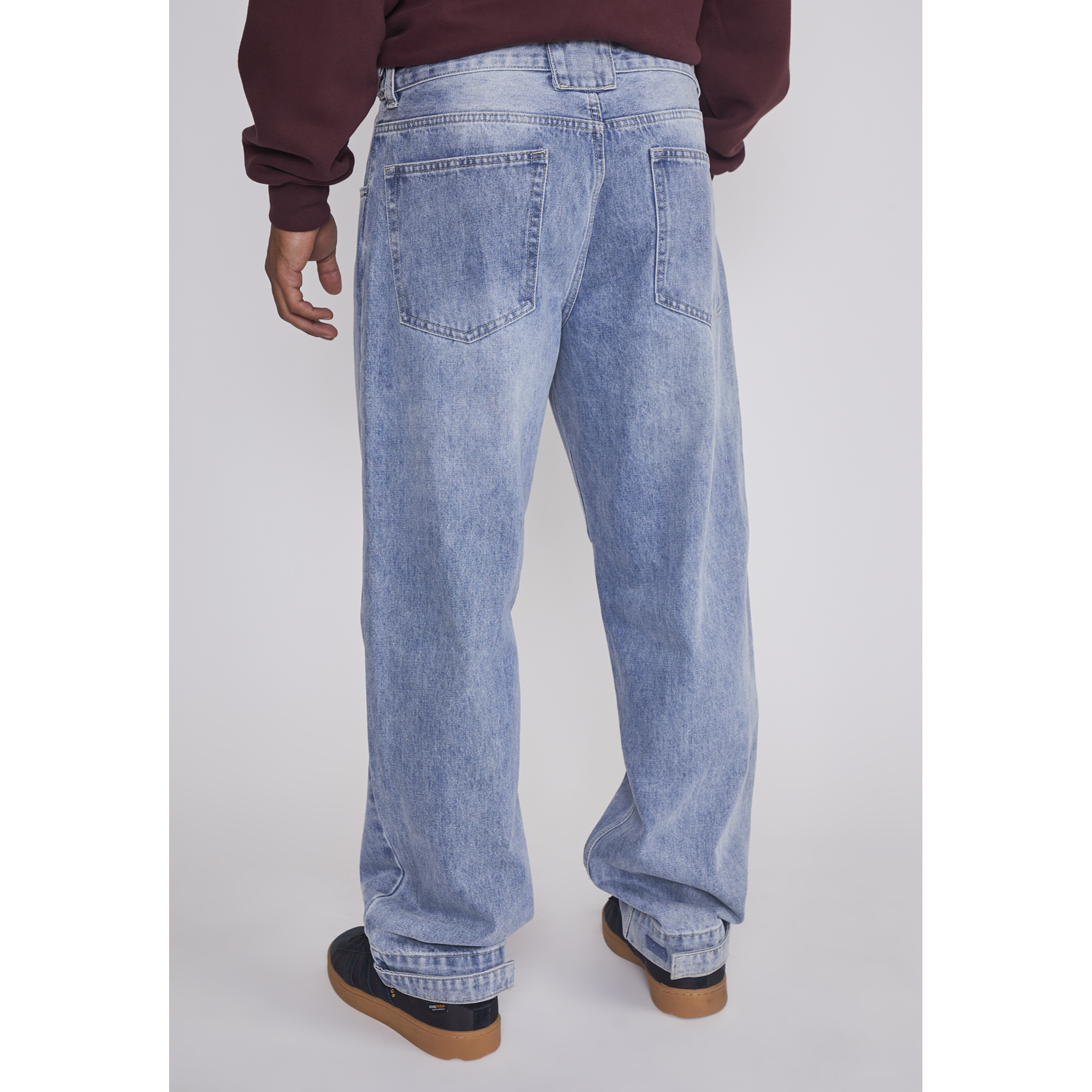 Jeans Hombre Relaxed Ajustador Celeste Sioux 2