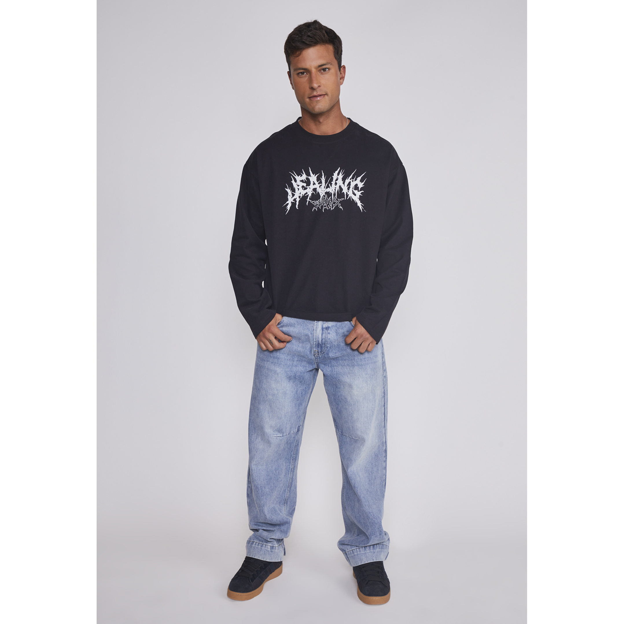 Polera Hombre Death Moda Negro Sioux 3