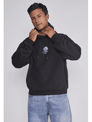 Polerón Hombre Dados Negro Sioux