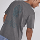 Polera Hombre Lavada Dinosaurio Café Sioux - Miniatura 5