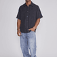 Camisa Hombre Relaxed 2 Bolsillos Negro Sioux - Miniatura 3
