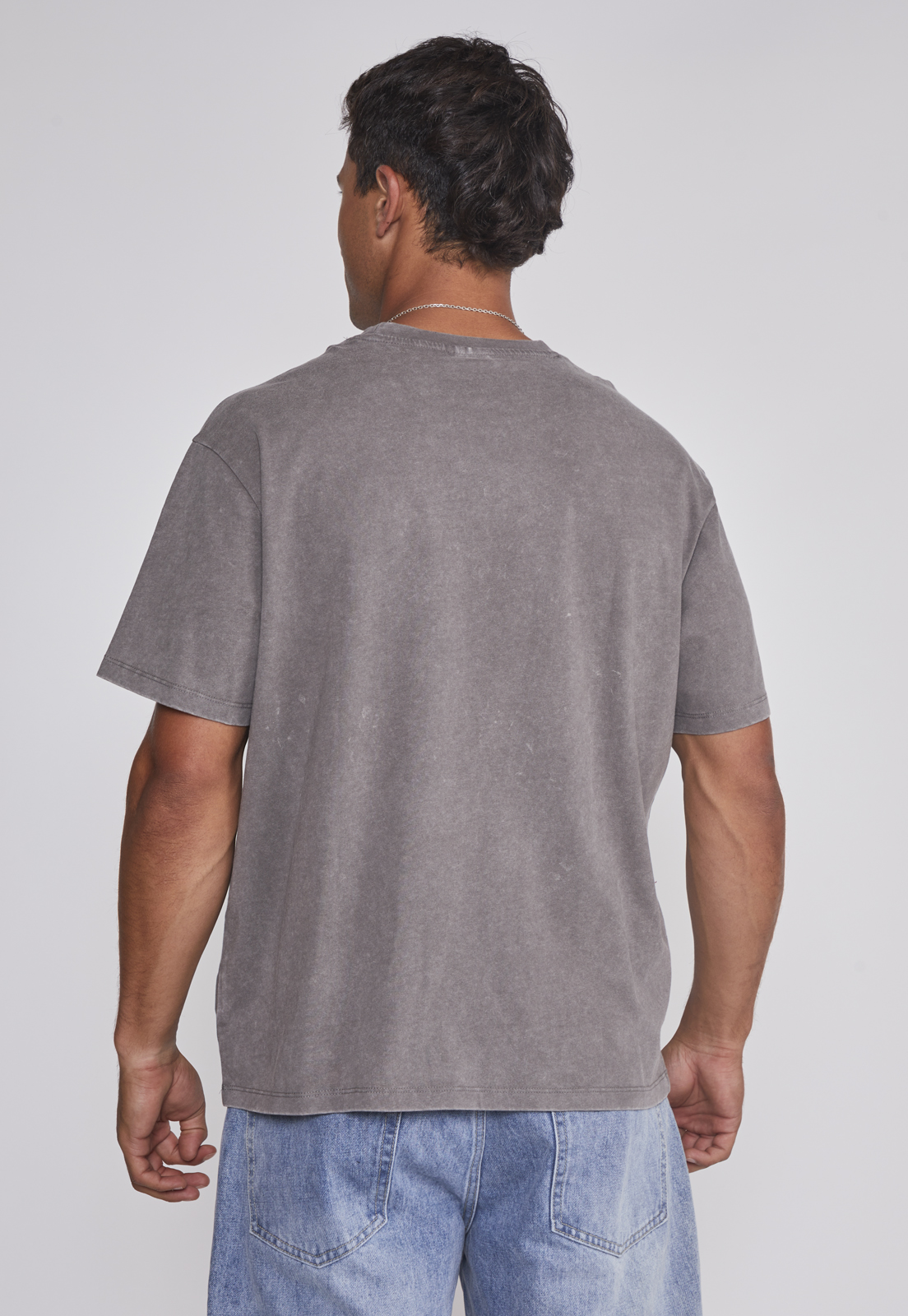 Polera Hombre Relaxed Corazón Café Sioux 2