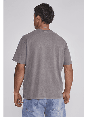 Polera Hombre Relaxed Corazón Café Sioux