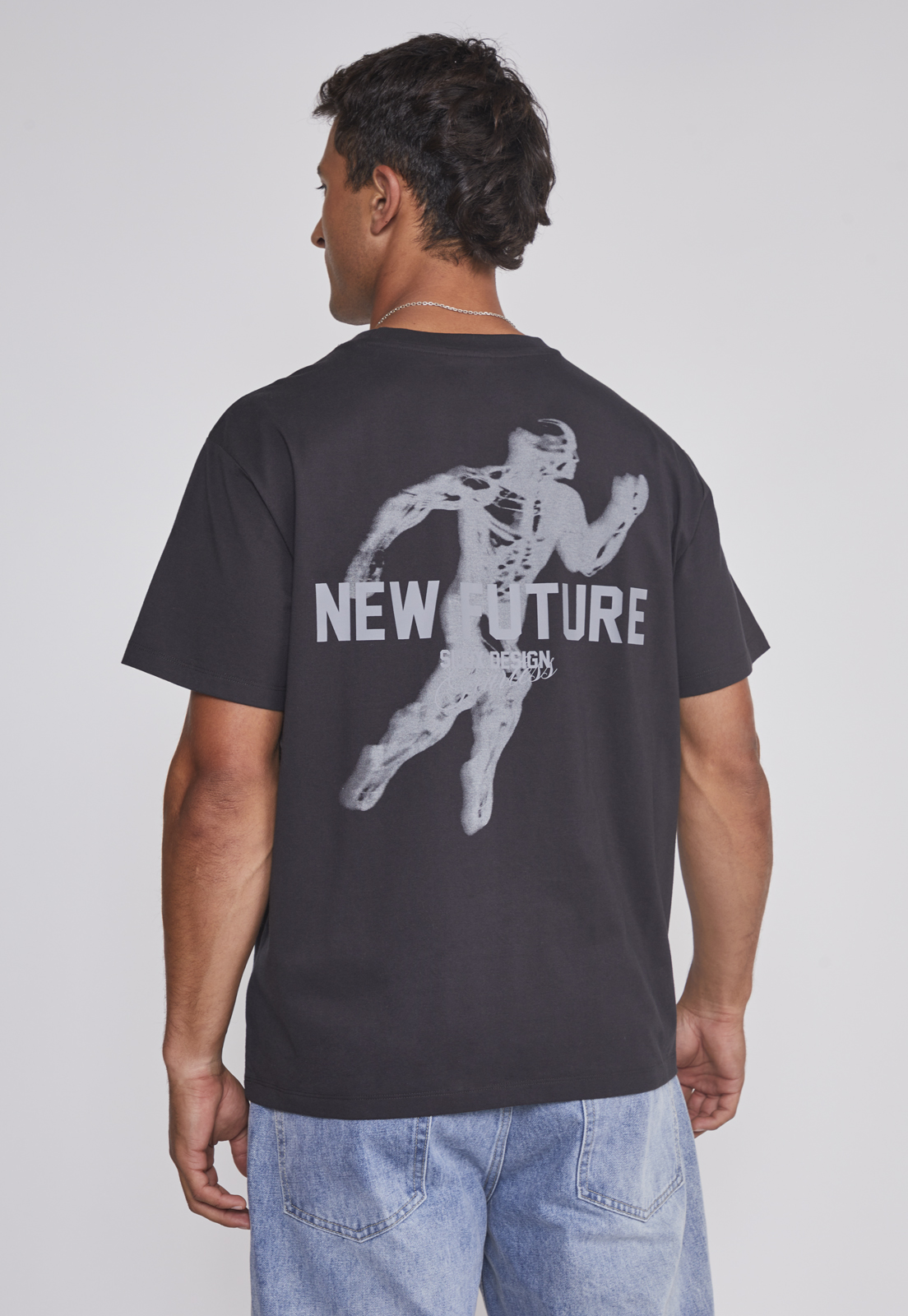 Polera Hombre Future Gris Sioux 2
