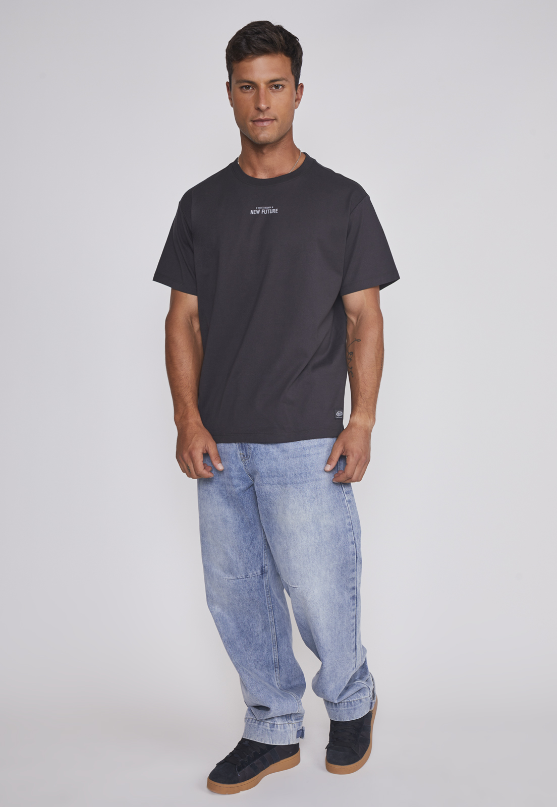 Polera Hombre Future Gris Sioux 3