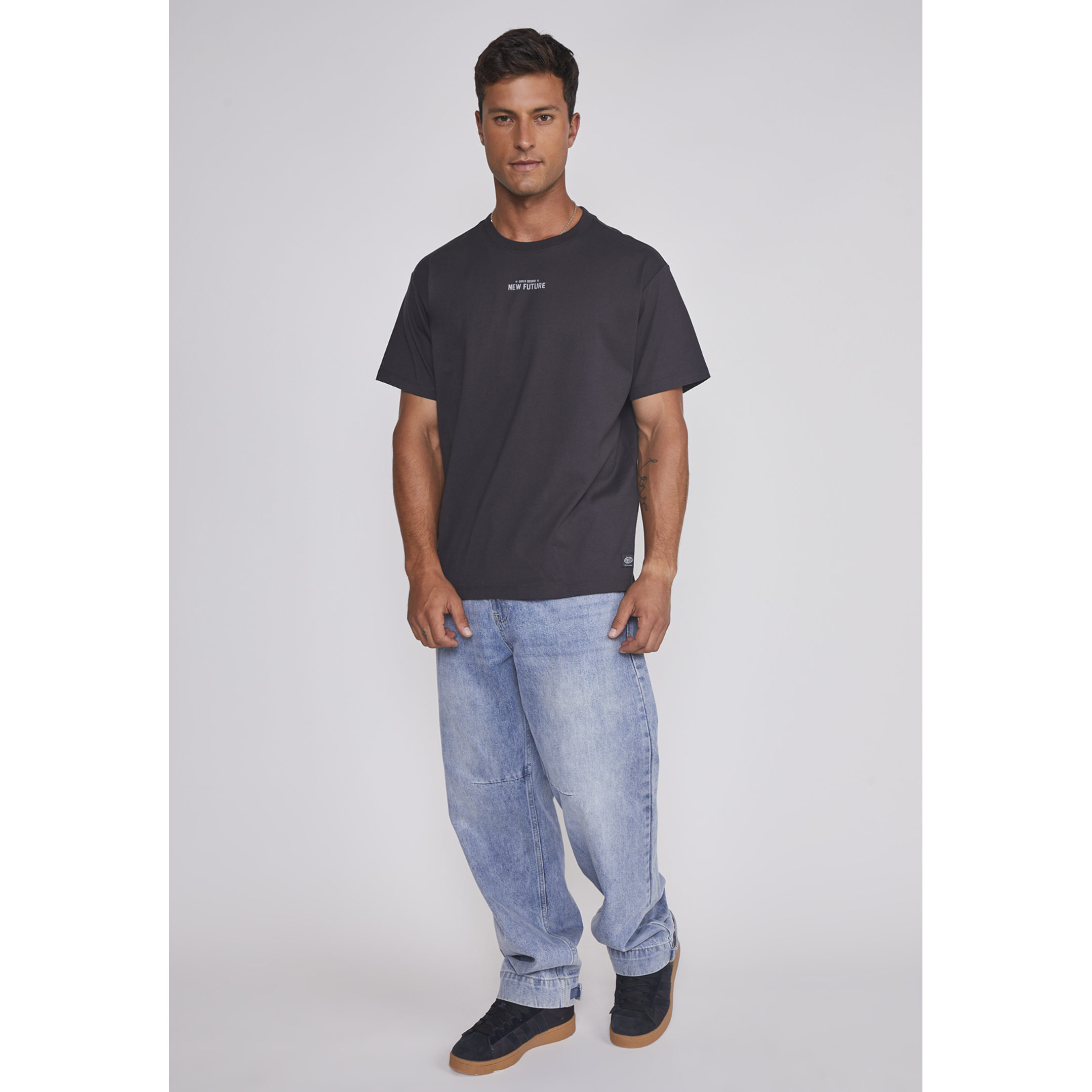 Polera Hombre Future Gris Sioux 3