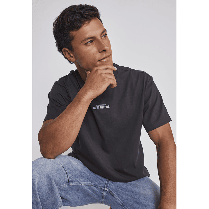 Polera Hombre Future Gris Sioux 5