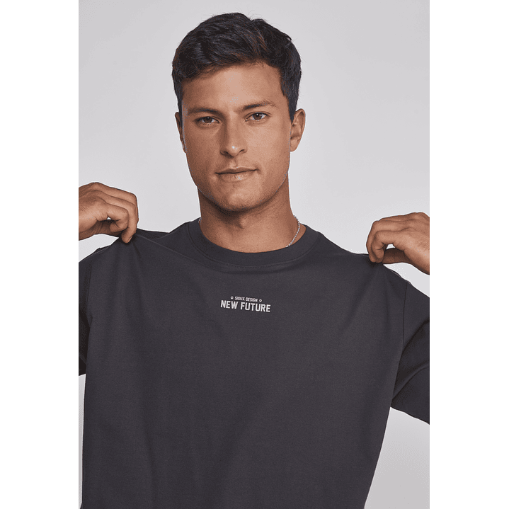 Polera Hombre Future Gris Sioux 4