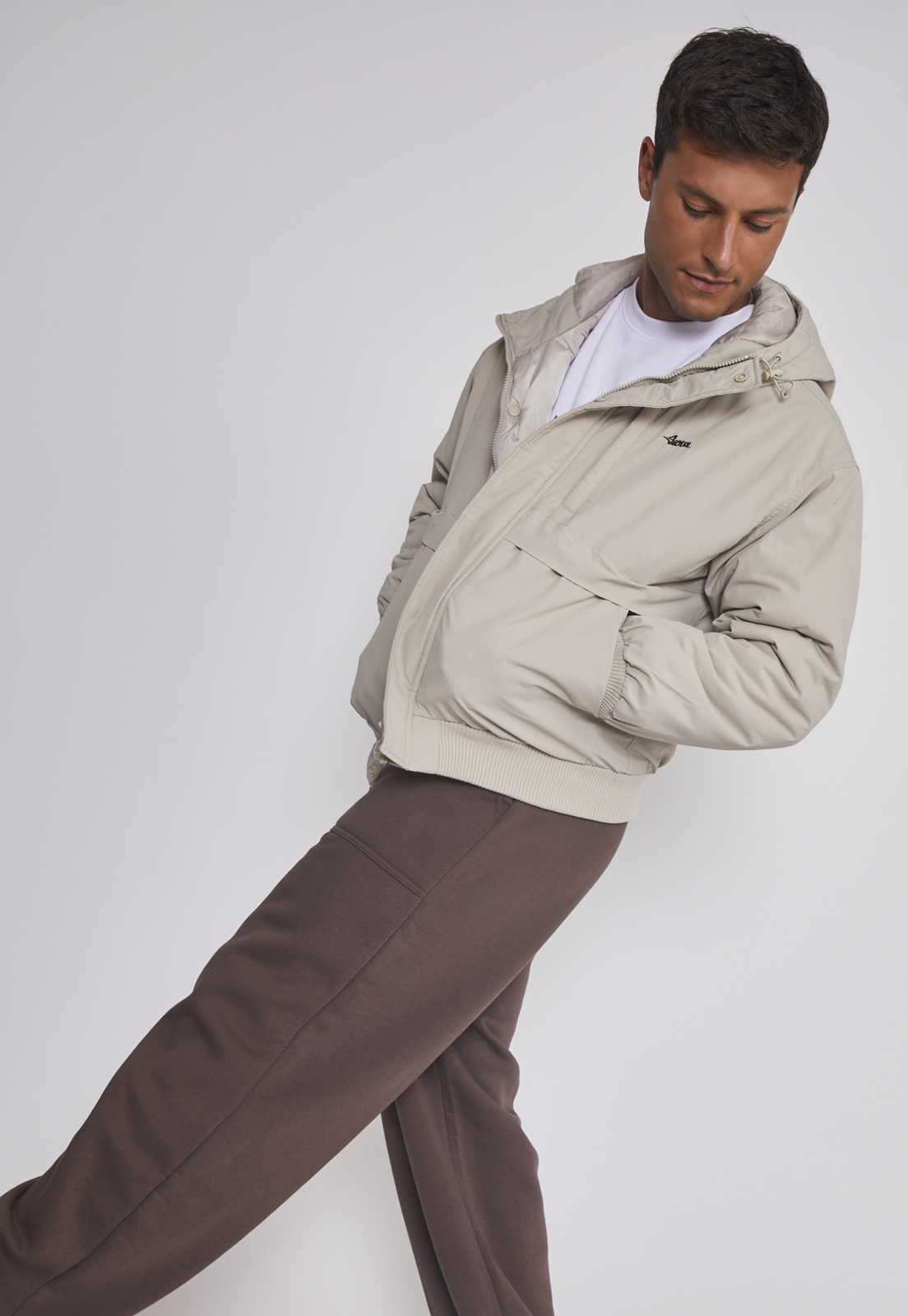 Pantalón Buzo Hombre Balloon Bolsillos Café Sioux 5