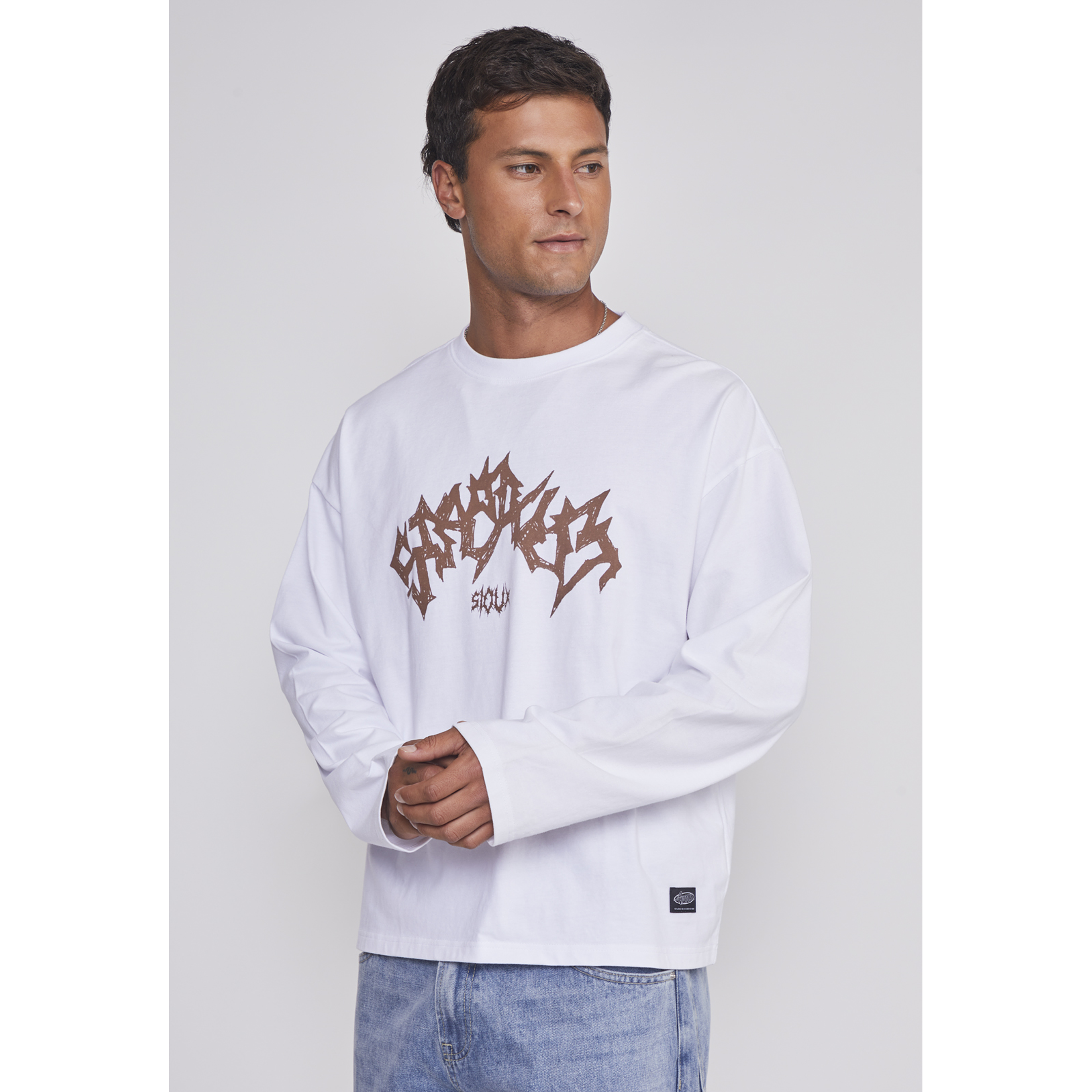 Polera Hombre Death Moda Crudo Sioux 1