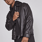 Chaqueta Hombre Eco Cuero Café Sioux - Miniatura 5