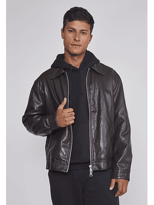 Chaqueta Hombre Eco Cuero Café Sioux