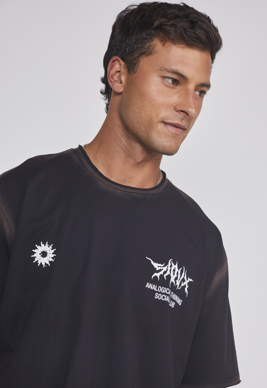 Polera Hombre Espalda Death Negro Sioux 4