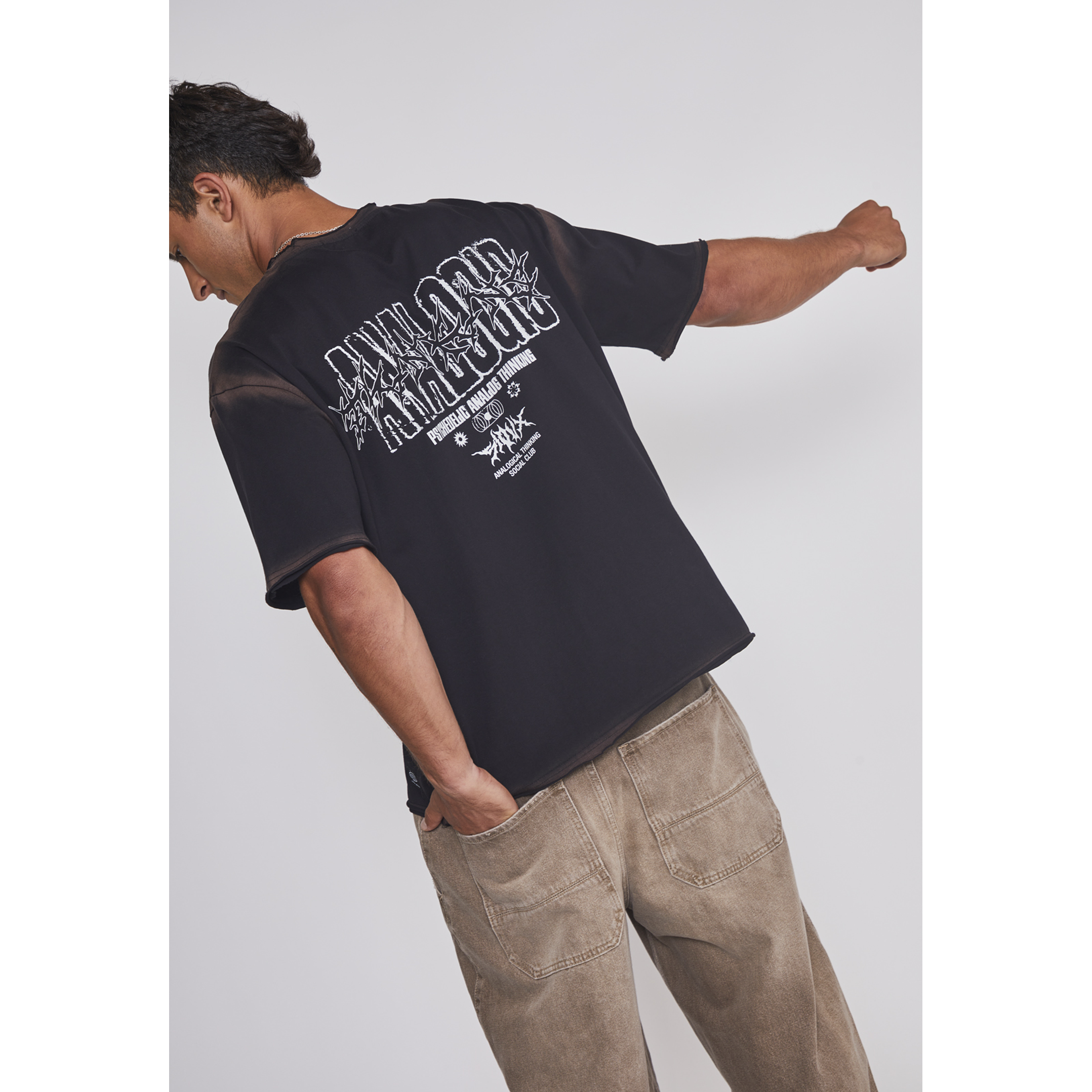 Polera Hombre Espalda Death Negro Sioux 5