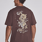 Polera Hombre Dragón Bordado Café Sioux - Miniatura 2