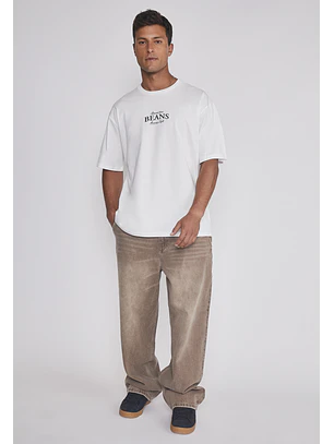 Jeans Hombre Skater Proceso Café Sioux