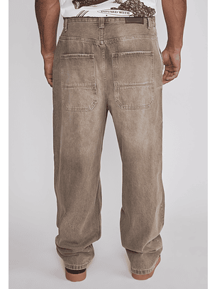 Jeans Hombre Skater Proceso Café Sioux