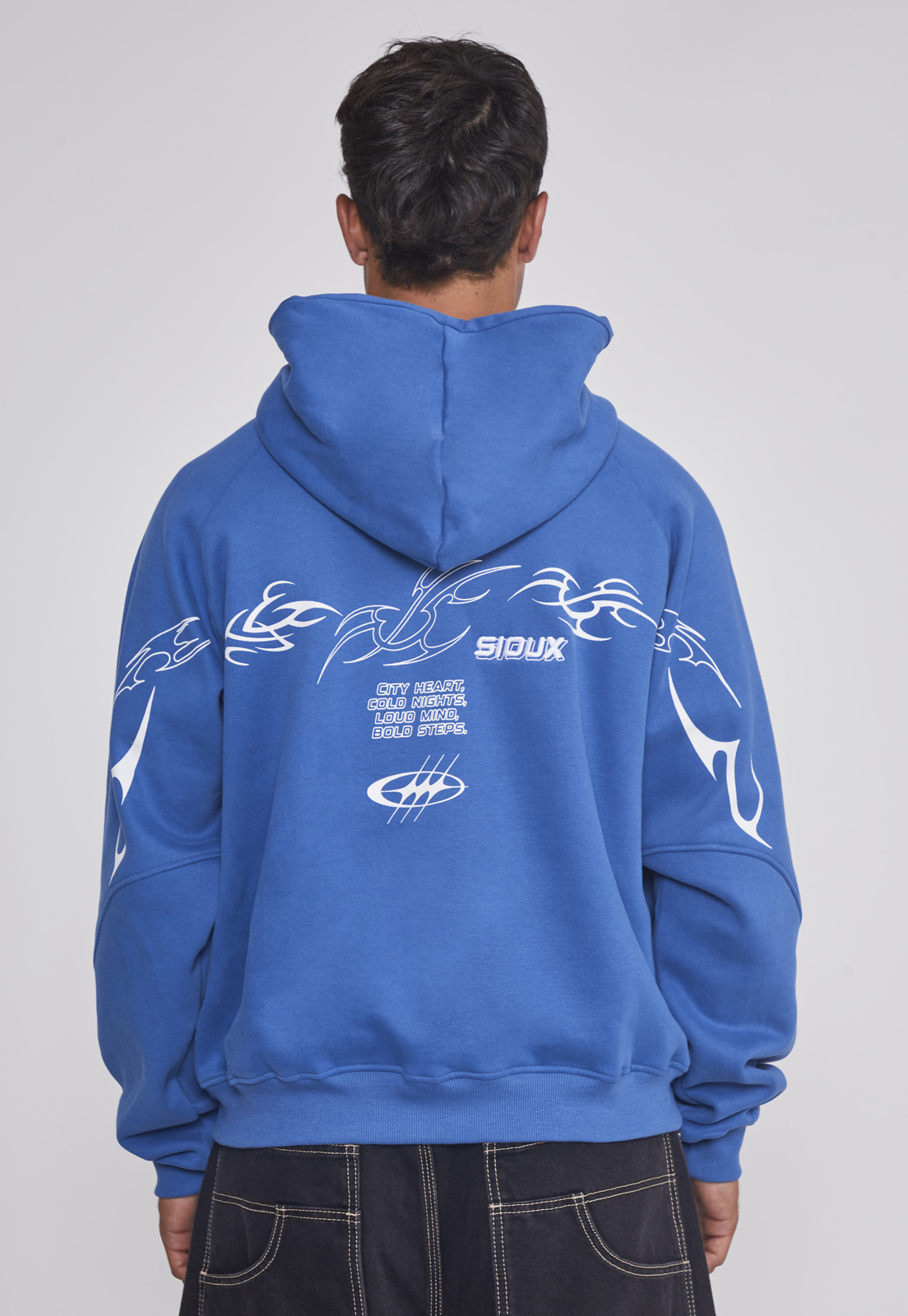 Polerón Hombre Estrellas Azul Sioux 2