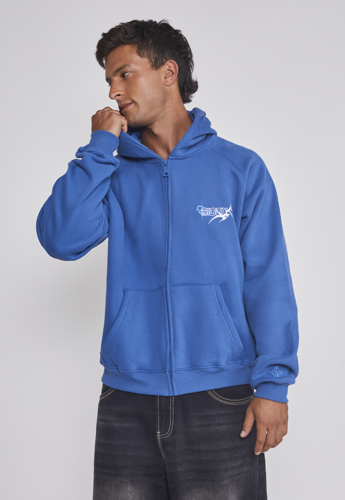 Polerón Hombre Estrellas Azul Sioux 1