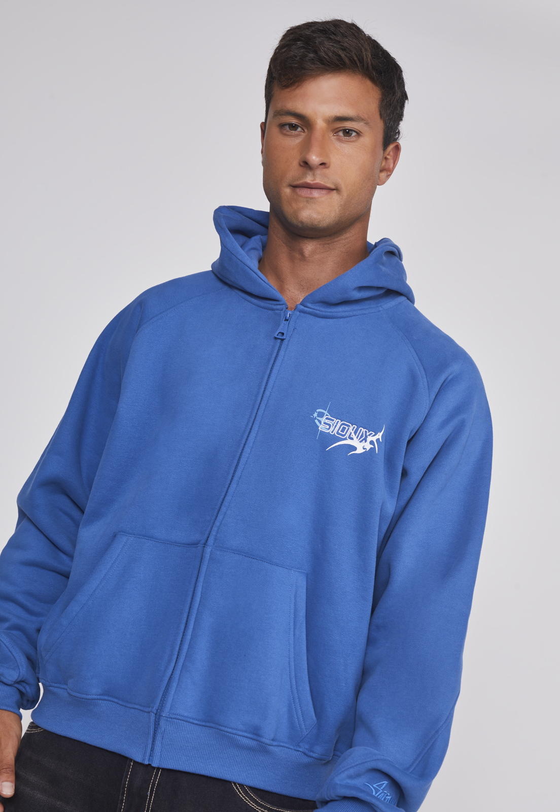 Polerón Hombre Estrellas Azul Sioux 5