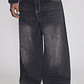 Jeans Hombre Mega Baggy Parche Negro Sioux - Miniatura 1