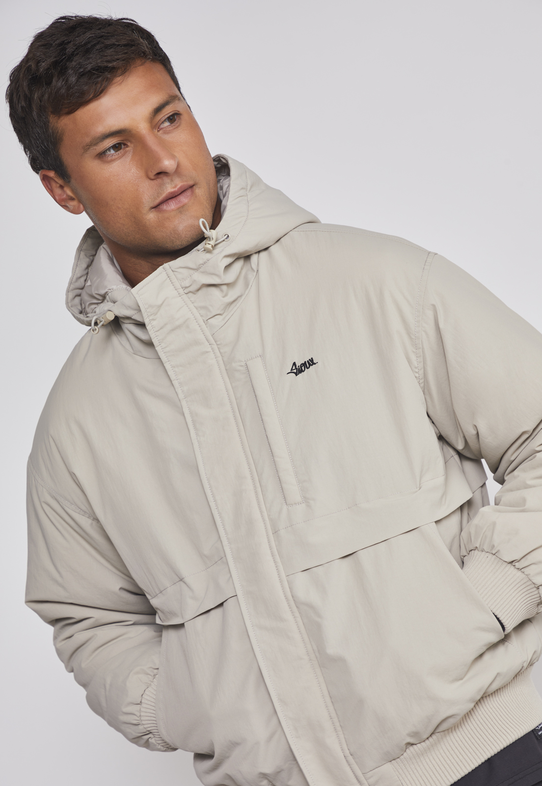 Parka Hombre Acolchada Corte Crudo Sioux 4