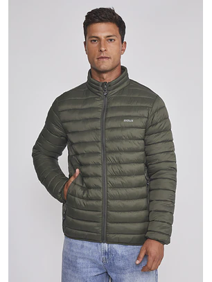 Parka Hombre Basica Lineas Verde Sioux