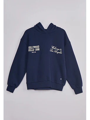 Polerón Mujer Blue Est Azul Sioux