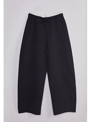 Pantalón Buzo Mujer Balloon Negro Sioux
