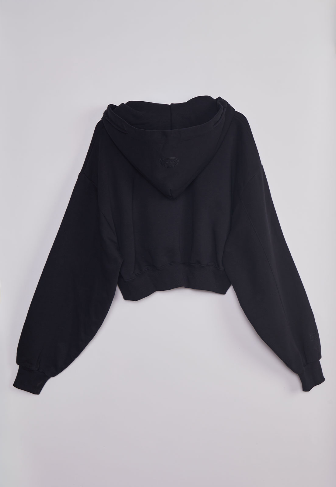 Polerón Mujer Bordado Al Tono Negro Sioux 2