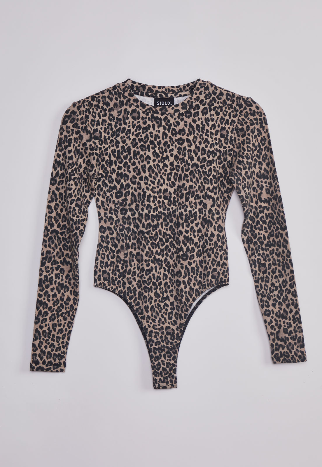 Body Mujer Leopardo Beige Sioux 1