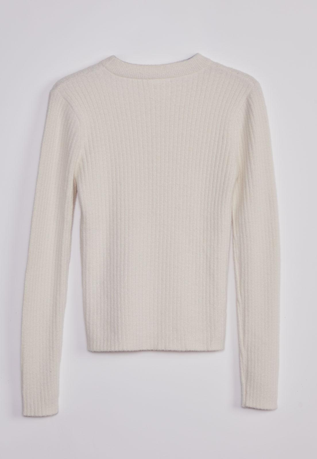 Sweater Mujer Cuello Redondo Soft Crudo Sioux 2