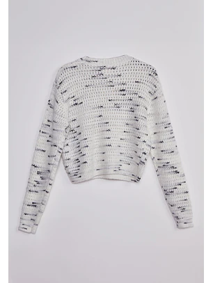Sweater Mujer Jaspeado Crudo Sioux