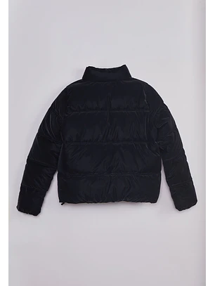 Parka Mujer Efecto Peachy Negro Sioux
