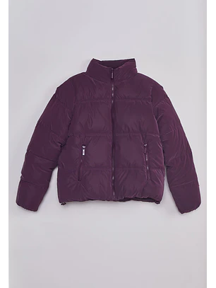 Parka Mujer Efecto Peachy Morado Sioux