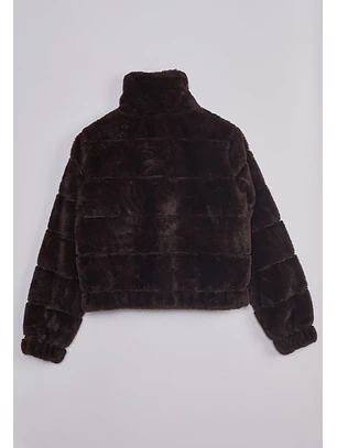 Polar Mujer Cuello Alto Café Sioux