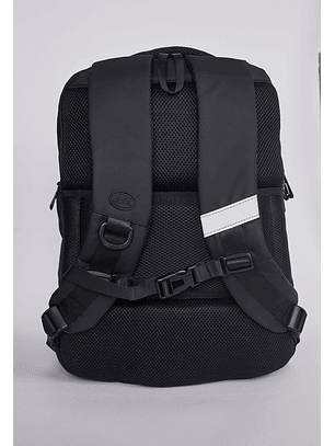 Mochila Reversed Bolsillos Negro 22 Litros  Sioux