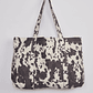 Cartera Tote Bag  Cow Negro Sioux - Miniatura 1