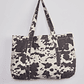 Cartera Tote Bag  Cow Negro Sioux - Miniatura 2
