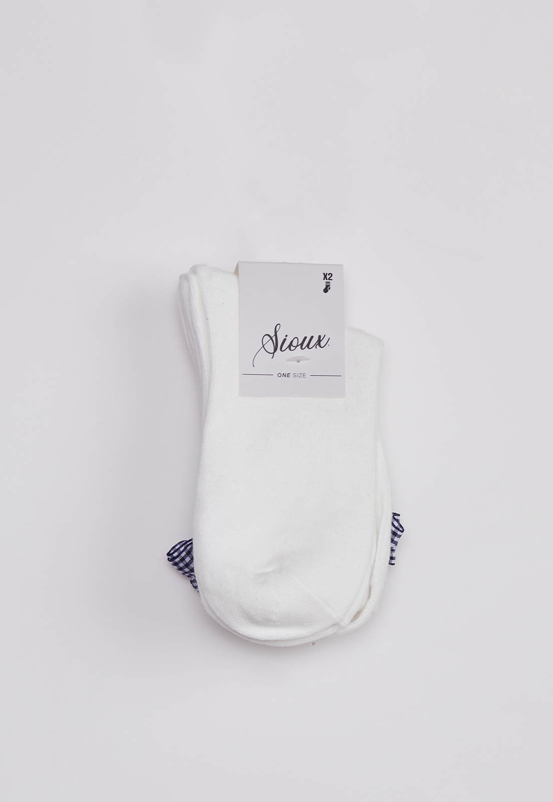 Calcetin Largo Trend  Moño Negro Sioux 1