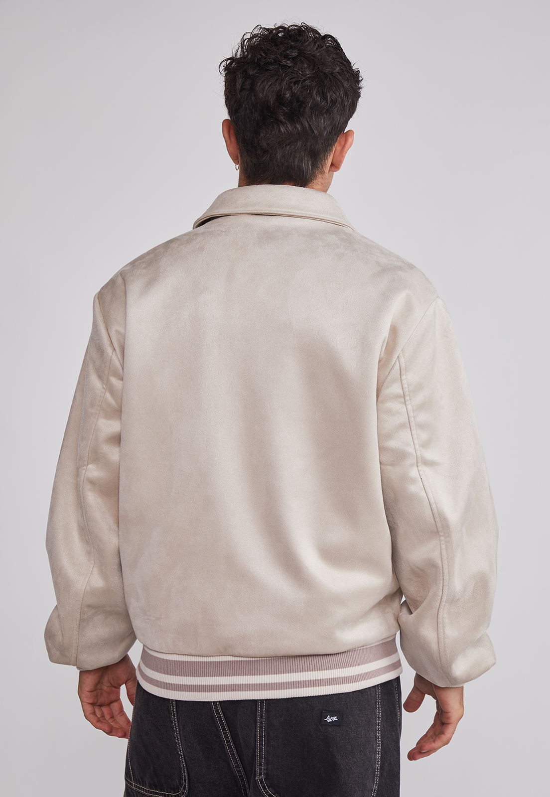 Chaqueta Hombre Efecto Parches Beige Sioux 2