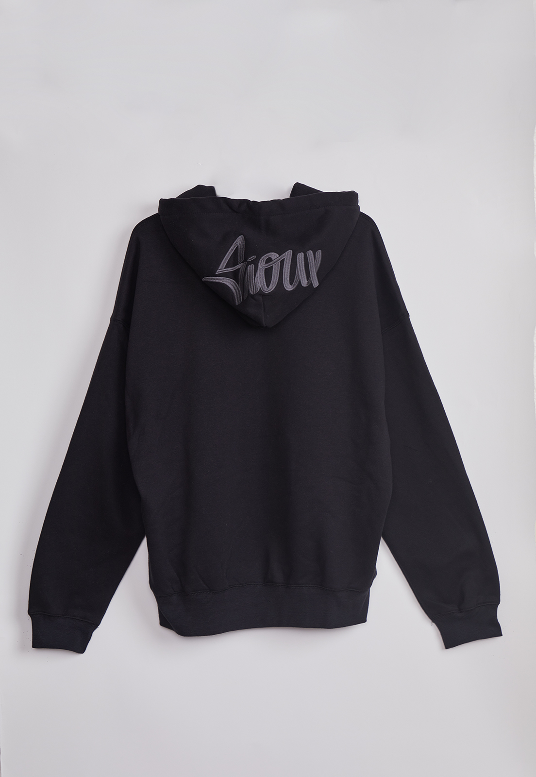 Polerón Hombre Basic Bordado Gorro Negro Sioux 1